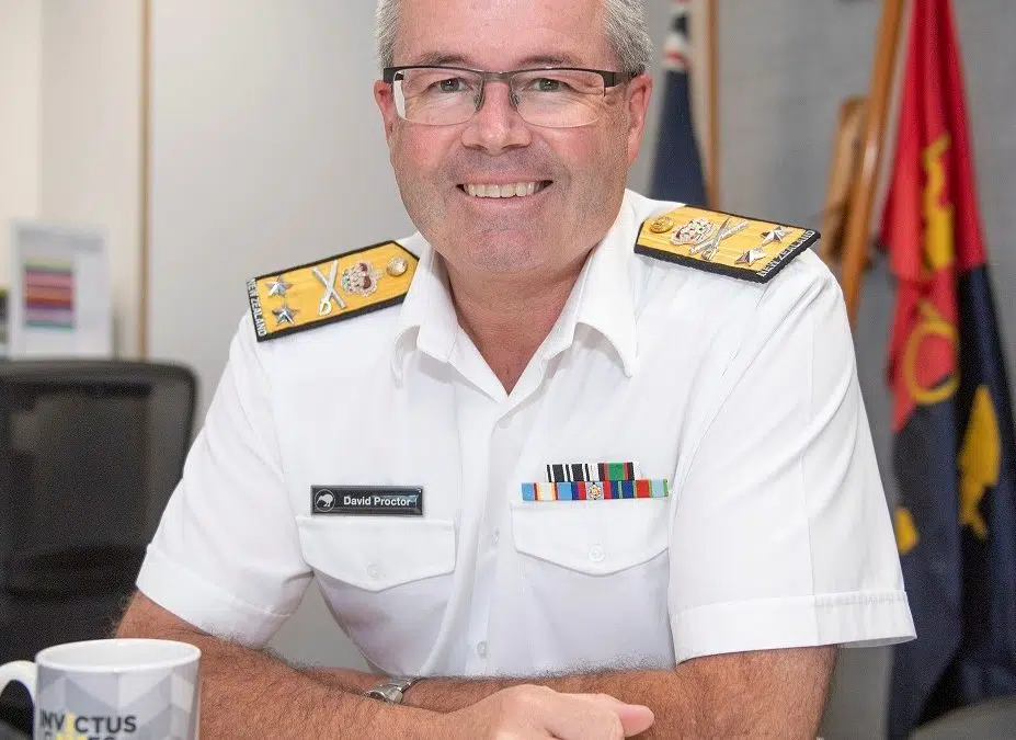 Rear Admiral David Proctor